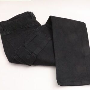 Decibel Black Cargo Pants with Zipper Details NWT